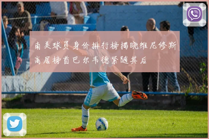 南美球员身价排行榜揭晓维尼修斯高居榜首巴尔韦德紧随其后