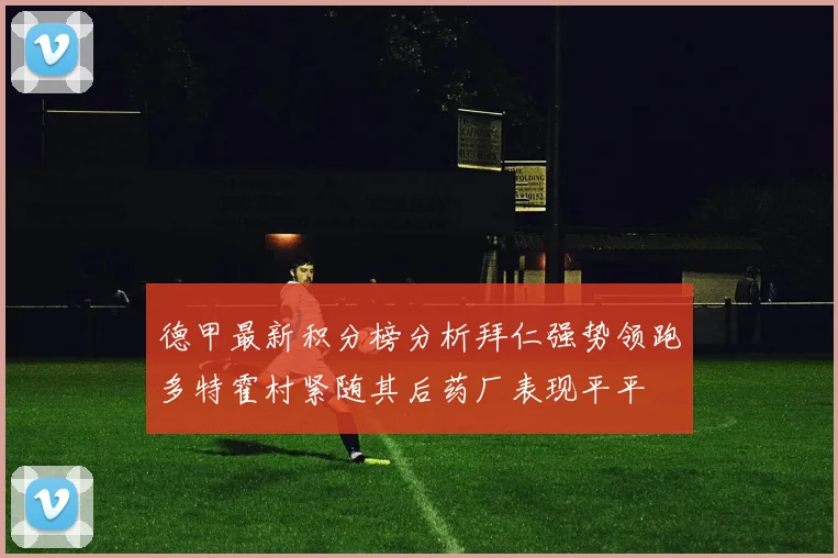 德甲最新积分榜分析拜仁强势领跑多特霍村紧随其后药厂表现平平